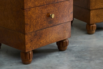 Exceptional Pair of Art Deco Cabinets 1930s