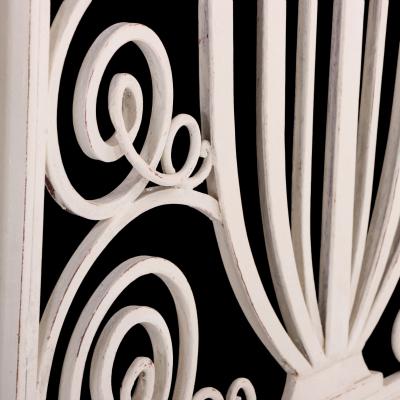 Exceptional Pair of Art Deco Style Iron Door Panels 