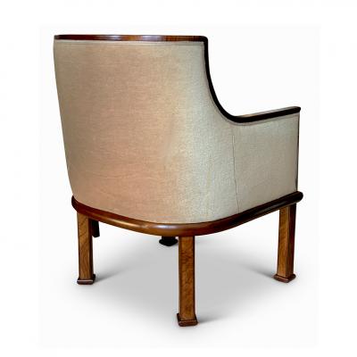 Exceptional Pair of Swedish Art Deco Club Chairs