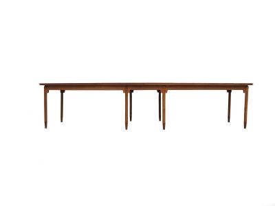 Exceptional Scandinavian Banquet Dining Table one of a kind Restored 138 L