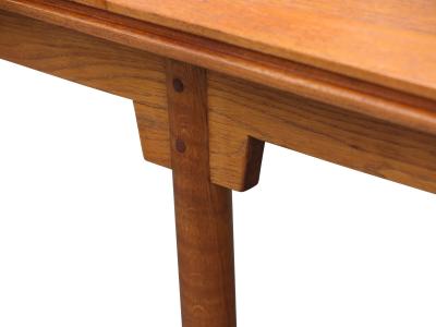 Exceptional Scandinavian Banquet Dining Table one of a kind Restored 138 L