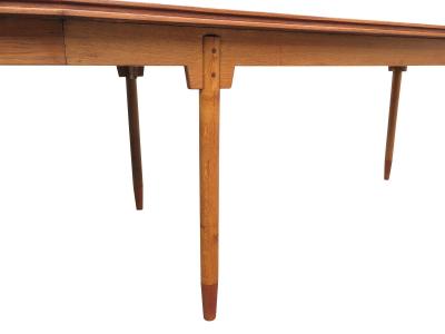 Exceptional Scandinavian Banquet Dining Table one of a kind Restored 138 L