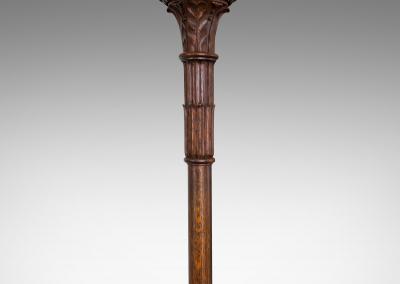 Exceptional Swedish Art Deco pair of standing lamps