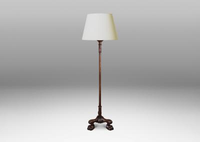 Exceptional Swedish Art Deco pair of standing lamps