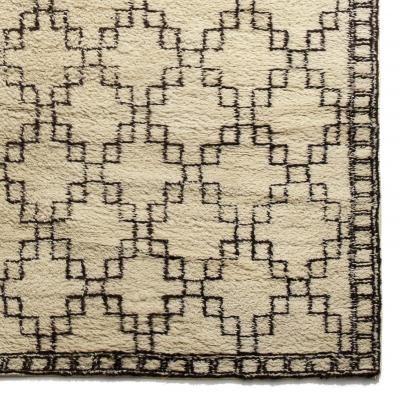 Exceptional Swedish Rug with Geometric Design