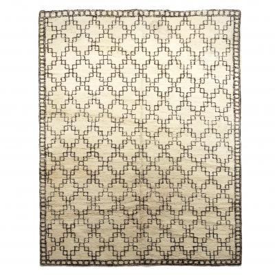Exceptional Swedish Rug with Geometric Design