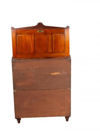 Exceptional Victorian Teak Campaign Chest