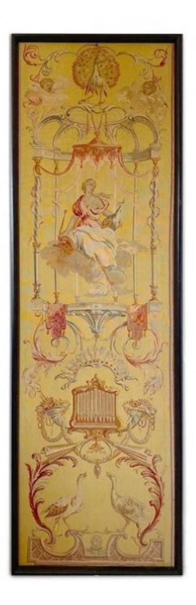 Exceptional set of 5 Aubusson tapestries The Seasons