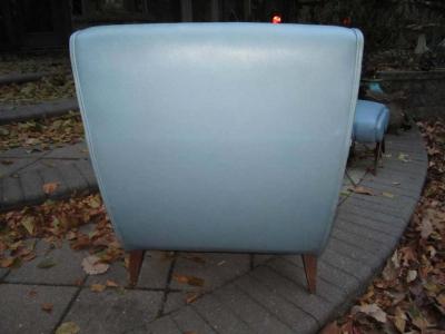 Exciting Mid Century Modern Lounge Chair with Ottoman