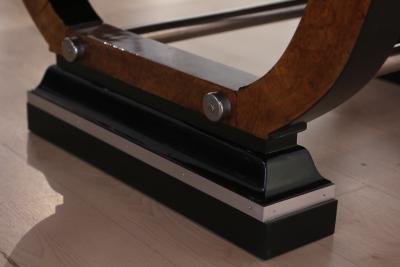 Expandable Art Deco Dining Table Thuja Roots France circa 1930