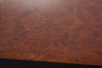 Expandable Art Deco Dining Table Thuja Roots Lacquered France circa 1930