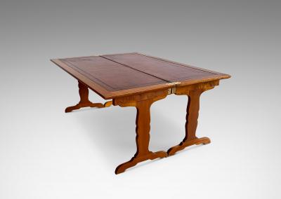 Expanding Coffee Table in Mahogany by Jean Michel Frank