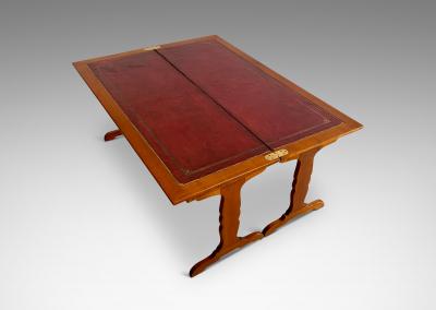 Expanding Coffee Table in Mahogany by Jean Michel Frank