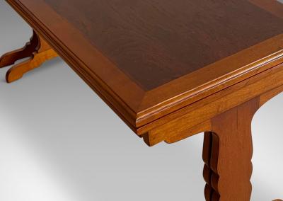 Expanding Coffee Table in Mahogany by Jean Michel Frank