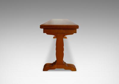 Expanding Coffee Table in Mahogany by Jean Michel Frank