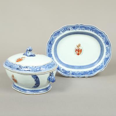 Export Porcelain Soup Tureen