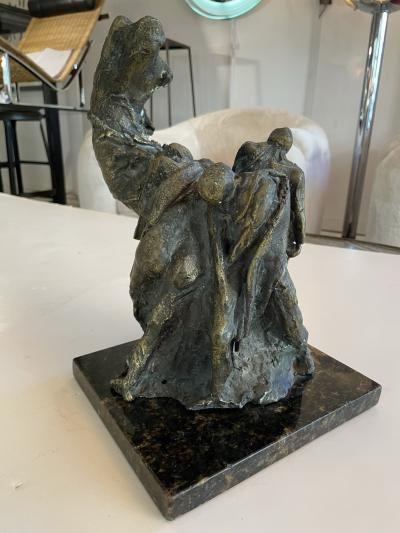 Expressionist Bronze Sculpture France 1930s