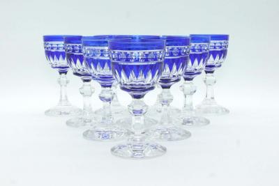 Exquisite Cut Crystal Barware Tableware Service 10 People