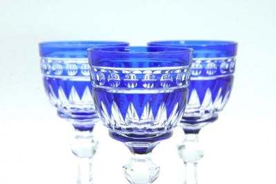 Exquisite Cut Crystal Barware Tableware Service 10 People