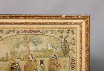 Exquisite Italian Silkwork Picture