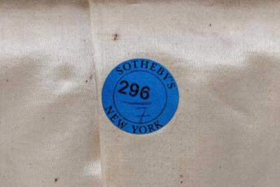 Exquisite Japanese Cloisonn Red Enamel Six Piece Dressing Table Set Ando Jubei