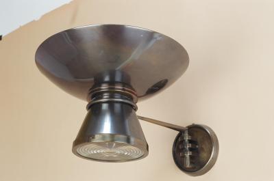 Exquisite Single Swing Arm Sconce France 1950s