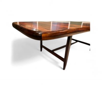 Extendable Dining Table in Rosewood Loher 1960s Lot 730A