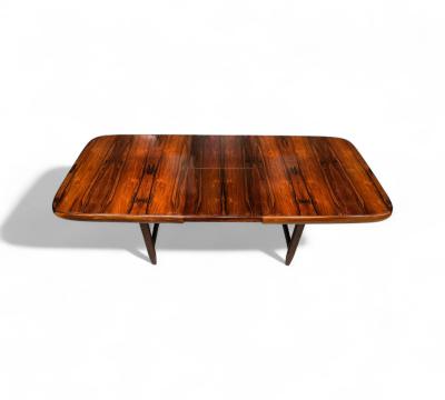 Extendable Dining Table in Rosewood Loher 1960s Lot 730A