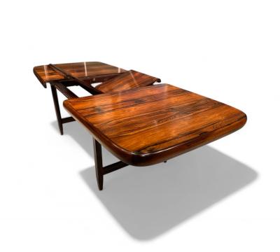 Extendable Dining Table in Rosewood Loher 1960s Lot 730A