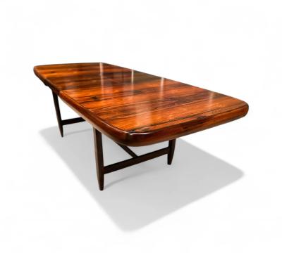 Extendable Dining Table in Rosewood Loher 1960s Lot 730A