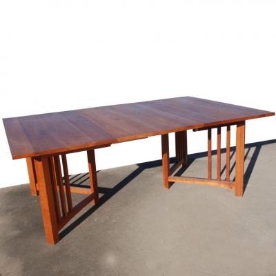 Extension Mission Arts and Crafts Trestle Table