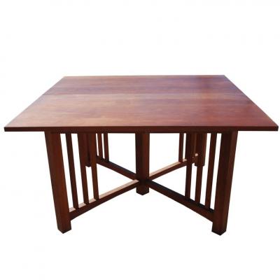 Extension Mission Arts and Crafts Trestle Table