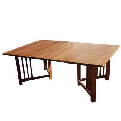 Extension Mission Arts and Crafts Trestle Table