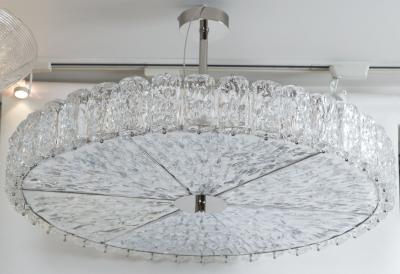 Extra Large Custom Ice Block Ceiling Fixture only 5 available