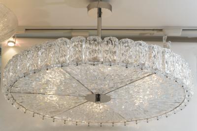 Extra Large Custom Ice Block Ceiling Fixture only 5 available