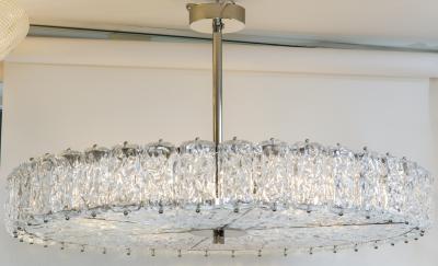 Extra Large Custom Ice Block Ceiling Fixture only 5 available