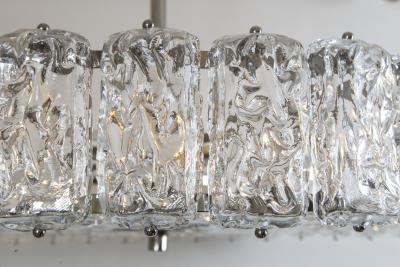 Extra Large Custom Ice Block Ceiling Fixture only 5 available