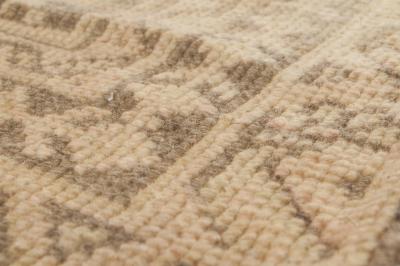 Extra Large Fine Antique Turkish Oushak Handmade Wool Rug