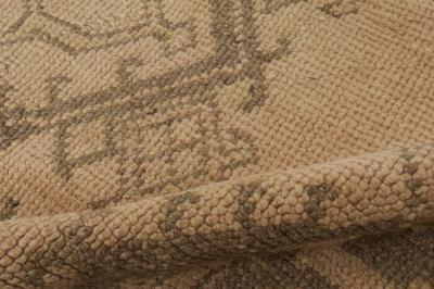 Extra Large Fine Antique Turkish Oushak Handmade Wool Rug