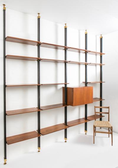 Extra Large Italian 1950s Bookcase
