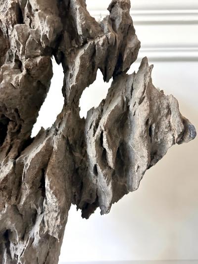 Extraordinary Chinese Scholar Ying Stone on Stand with Collector Seal