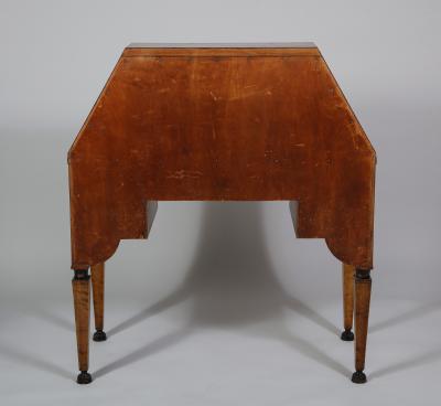 Extraordinary Swedish Grace slant front desk with elaborate inlays