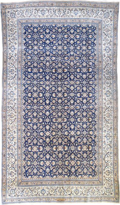 Extremely Fine Persian Nain Signed Habibian Rug 5 7 x 9 6 