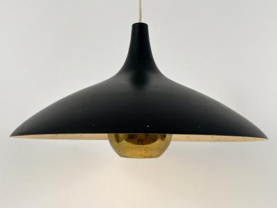 Extremely Rare Elegant Mid Century Modern Pendant Lamp or Hanging Light 1960s