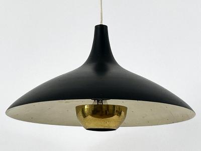 Extremely Rare Elegant Mid Century Modern Pendant Lamp or Hanging Light 1960s