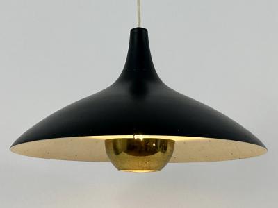 Extremely Rare Elegant Mid Century Modern Pendant Lamp or Hanging Light 1960s