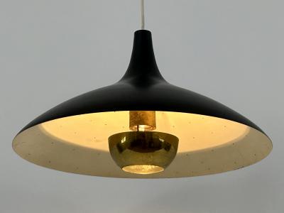 Extremely Rare Elegant Mid Century Modern Pendant Lamp or Hanging Light 1960s