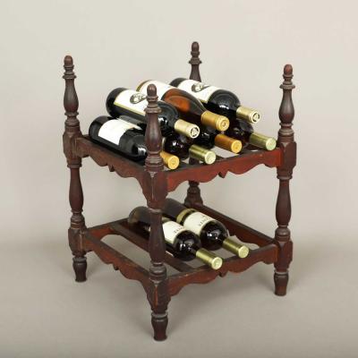 Extremely Rare Federal Wine Rack