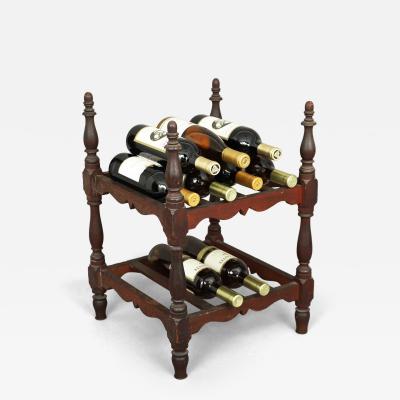 Extremely Rare Federal Wine Rack