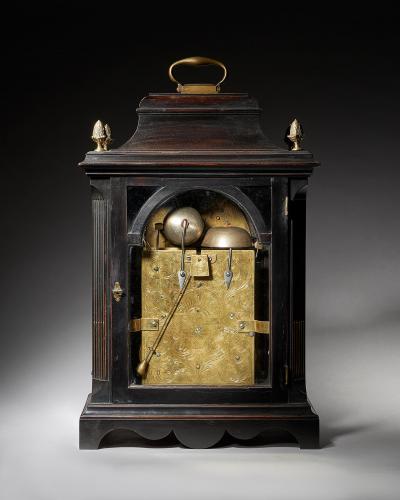 Extremely Rare George III 18th Century Quarter Striking Bracket Clock Signed